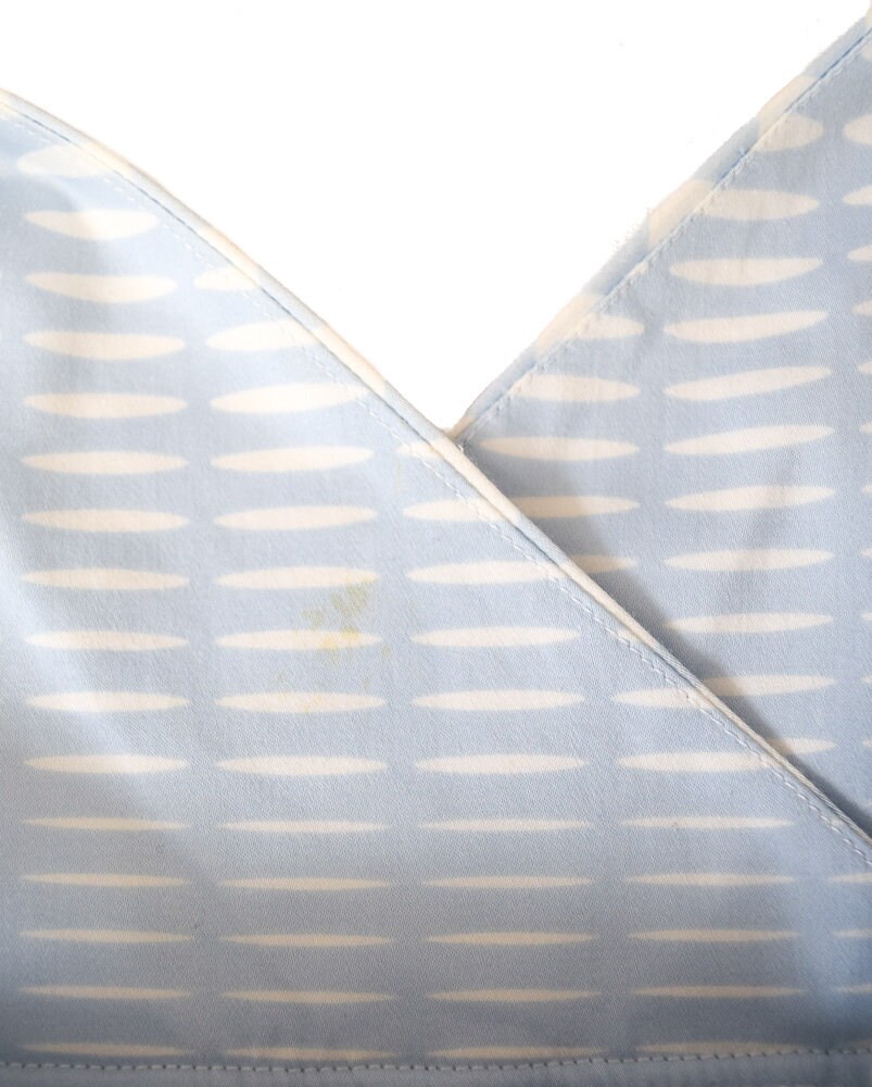 princess polly baby blue dress Calvin Klein Light Blue Polka Dot Dress, Vintage 90s, Size 4