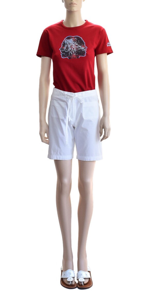Vintage Shorts, White Shorts, 1990s, Summer Fashio