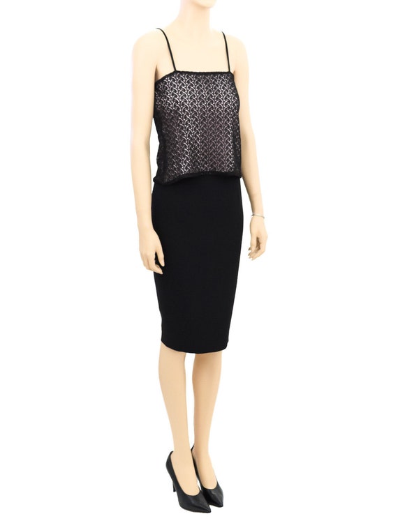 Vintage Tops, Jill Anderson Black Lace Camisole, … - image 3