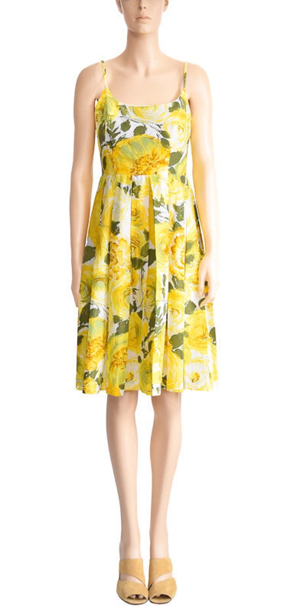 trina turk yellow dress