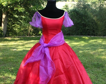 Esmeralda Custom Made Cosplay Costume Gown