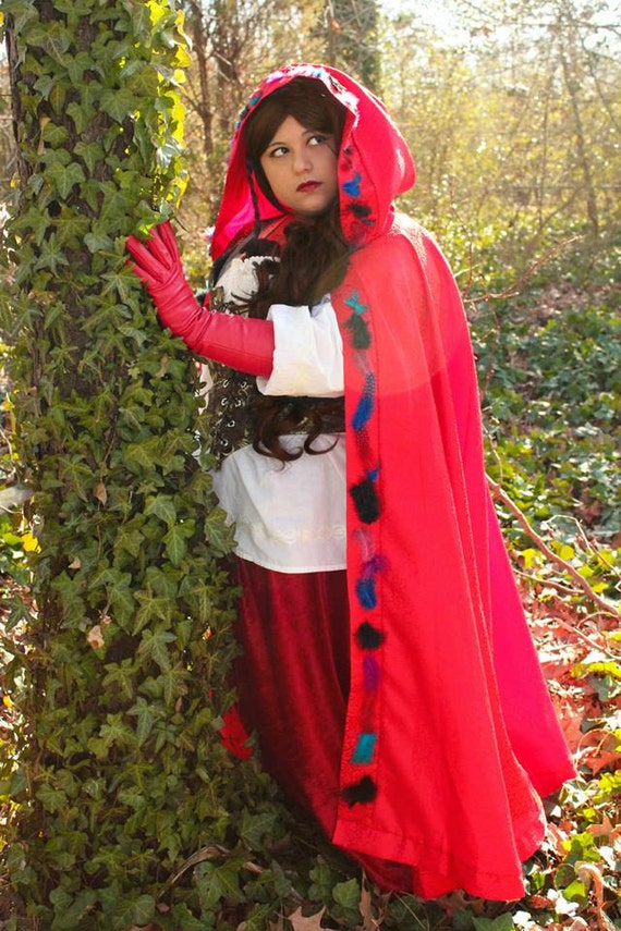Once Upon A Time Red/ruby Adult Costume Cosplay - Etsy UK