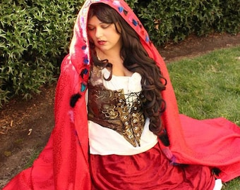 Once Upon A Time Red/Ruby Adult Costume Cosplay