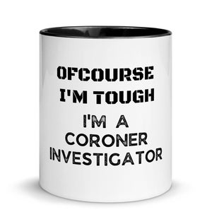 Coroner Investigator Mug,Last Responder Drinkware-Coroner Officer USA Gift,Mortuary Science