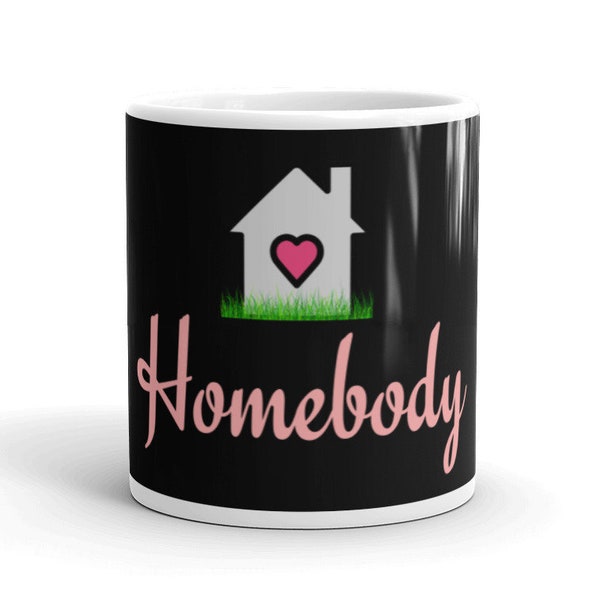 homebody gift, homebody mug, homebody, best friend gift, lets stay home, lets stay home gift, best friend mug, lets stay in,Cute Coffee Mug