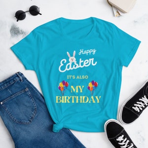 Easter Birthday Shirt Womens,Birthday Shirt For Girls,Easter Birthday Girl Tshirt,Easter Bunny Birthday Shirt,It&#39;s My Birthday Tshirt