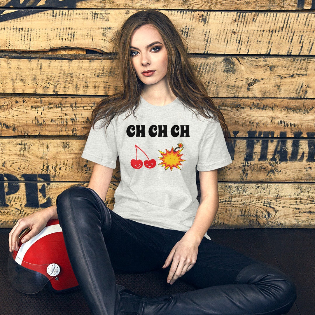Cherry Bomb Shirt,graphic Tshirt,band Tee,70s Shirt,retro T