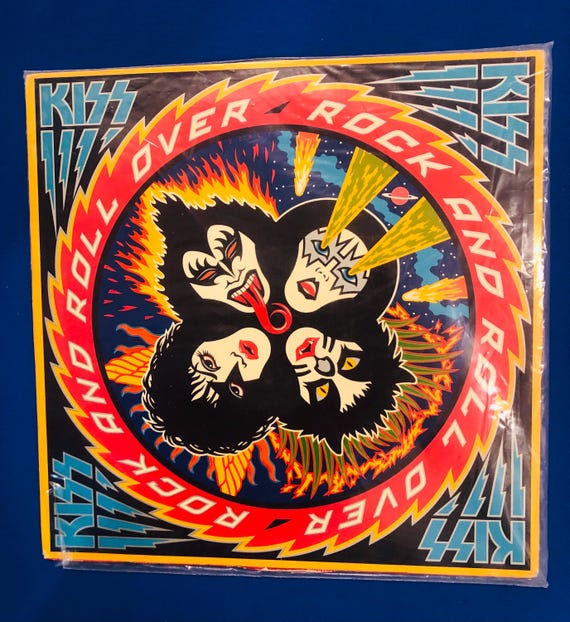 KISS ロックンロール オーバー ビニール LP アルバム レコード 1976年 