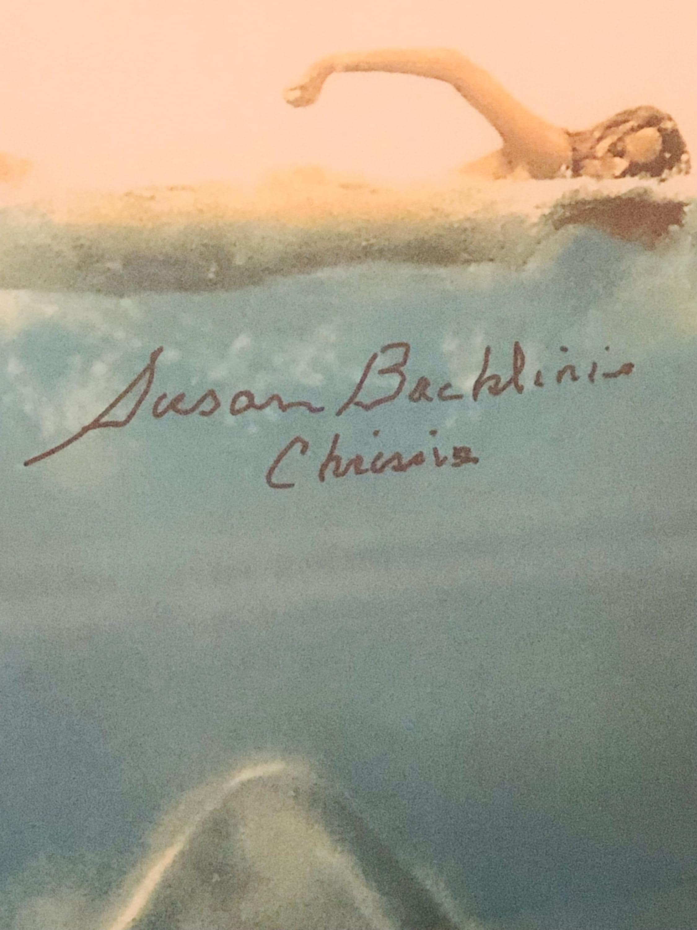 【クリスティーズ落札商品】Richard J Smith「SALMON」洋画 Jaws first victim - Etsy 日本