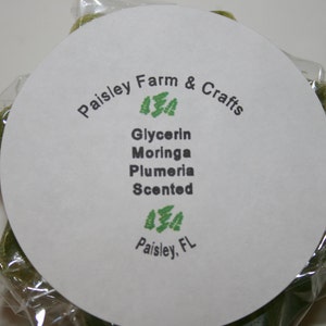 Moringa Organic Glycerin Soap 4 Pc Value Pk Fast Ship Fom Florida image 5