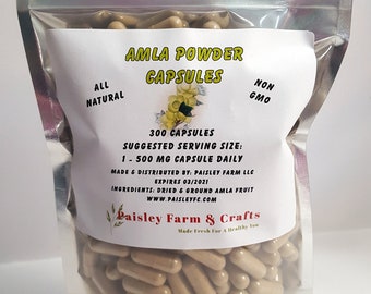 Amla Capsules - Made Fresh On Demand!