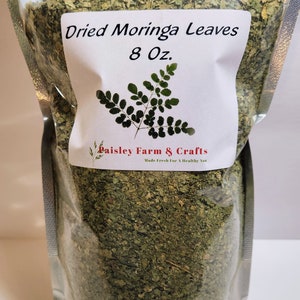 8 Oz/226 Grams Dried Moringa Leaves Fast Ship From Virginia image 1