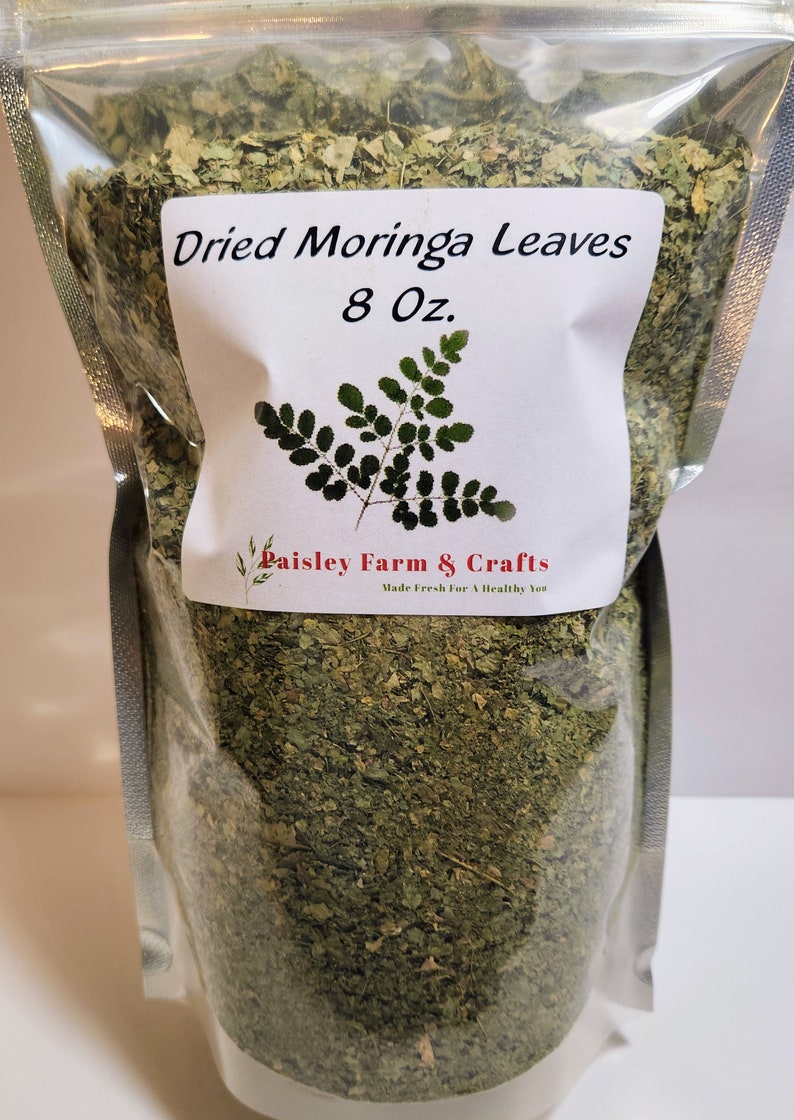 8 Oz/226 Grams Dried Moringa Leaves Fast Ship From Virginia image 1