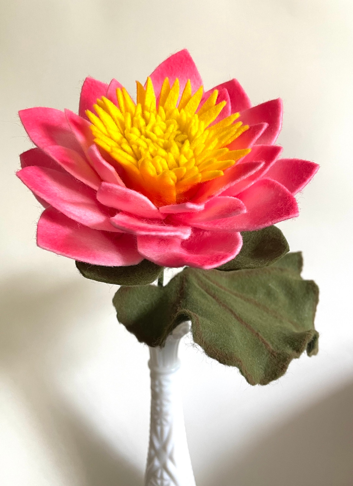 Fleur du mois de naissance de juillet nénuphar en feutre Etsy France