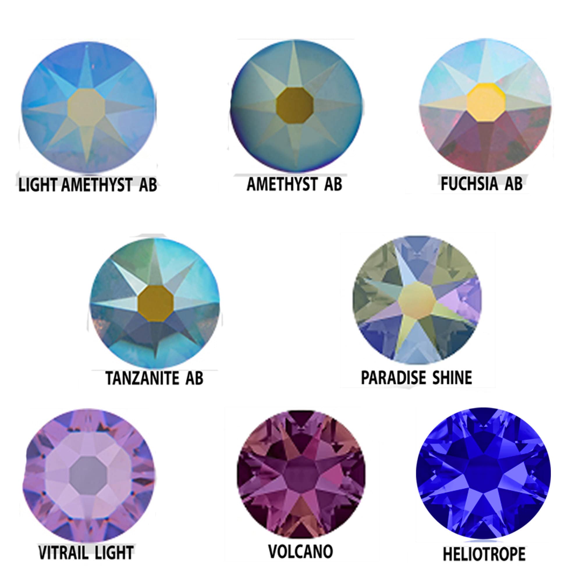 Glass Premium Rhinestones, Non-hot Fix Rhinestones, Ab Color Rhinestones, Ab  Crystal Rhinestones, Flat Back Rhinestone Crystal, Ab Color 