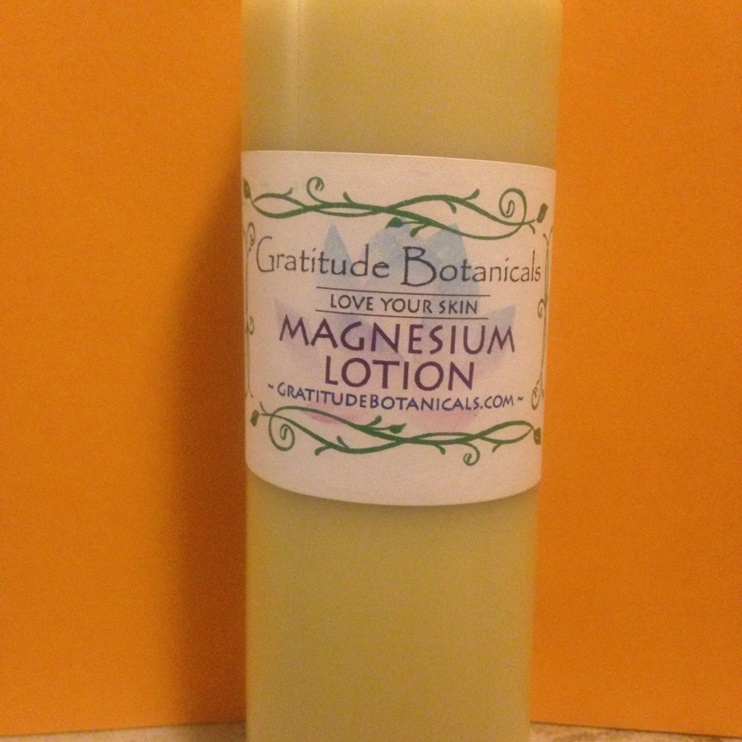 Magnesium Lotion or Spray Etsy