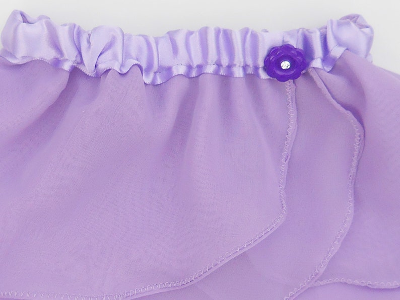 Girls Lavender Ballet Skirt  Dancewear  Purple Skirt  Ice image 1