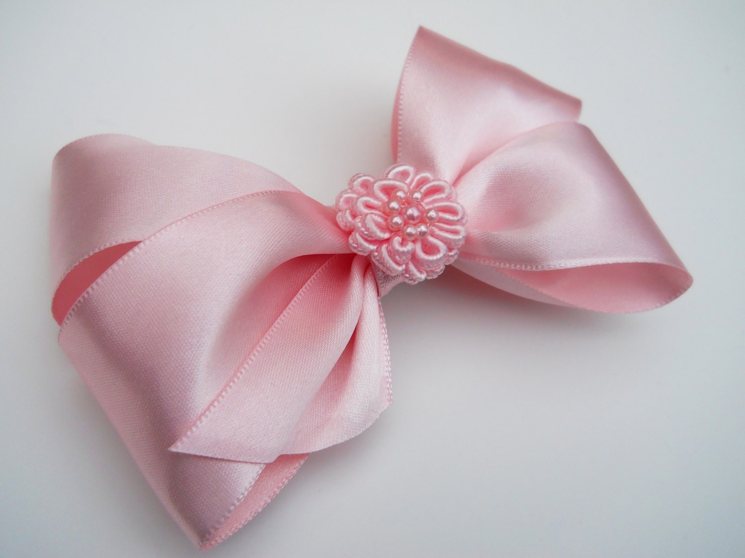 Pink Rosette Hair Bow - Girls Hair Bow - Toddler Hair Bow - Satin Ribbon HairBow - Boutique Hair Bow - Hair Accessory - Hair Clip - Pink Bow Pink Rosette Hair Bow - Girls Hair Bow - Toddler Hair Bow - Satin Ribbon HairBow - Boutique Hair Bow - Hair Accessory - Hair Clip - Pink Bow