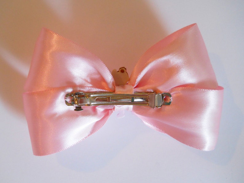 Tiny Dancer Pink Ballerina Hair Bow Girls Hair Bow Etsy