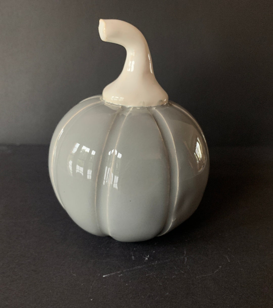 Ceramic Pumpkin Fall Harvest Thanksgiving Halloween Decorations ...