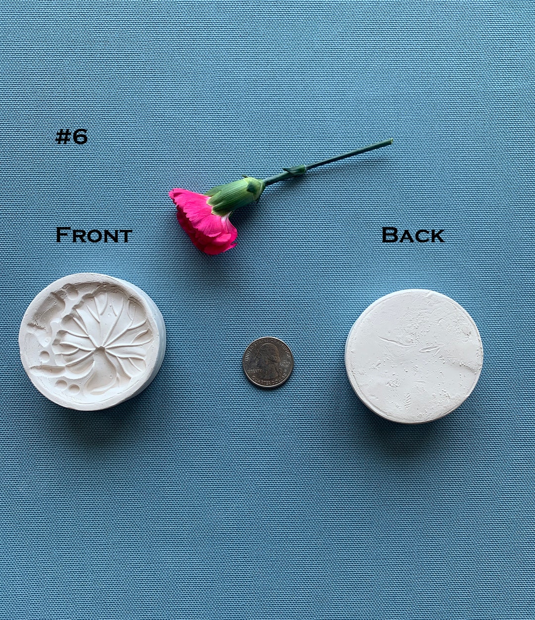 Clay Stamp Handmade Pottery Stamp Bisque Ceramic Stamp Stamp Etsy