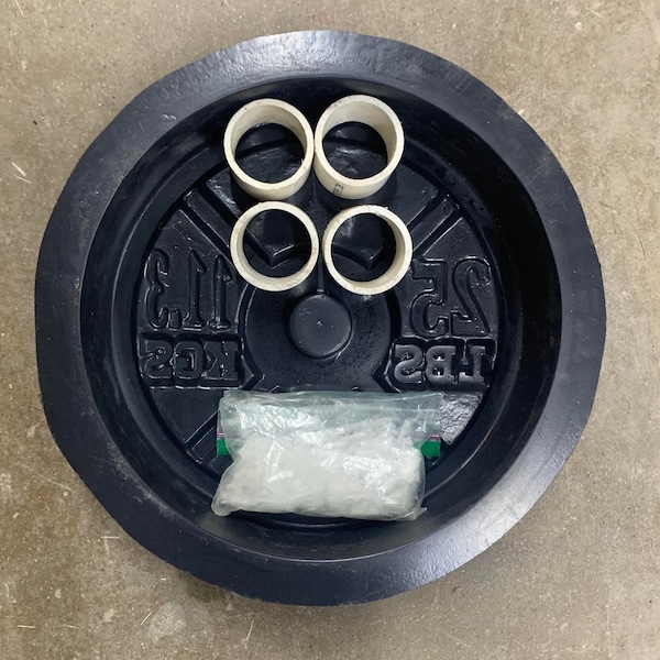 Concrete Weight Mold Etsy