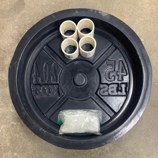 Concrete Weight Mold Etsy