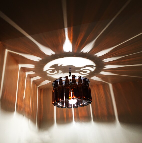 Ninja Motorcyclebottle Light Chandelier Gift Harley Image 0