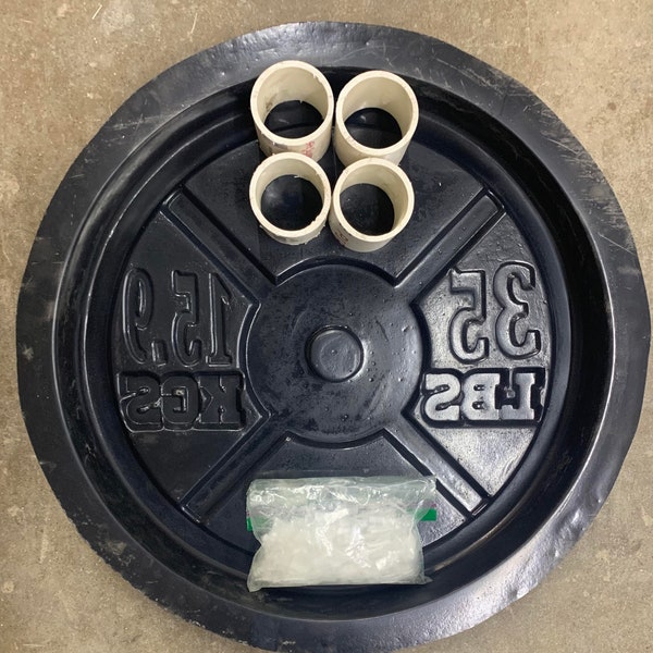 Concrete Weight Mold Etsy