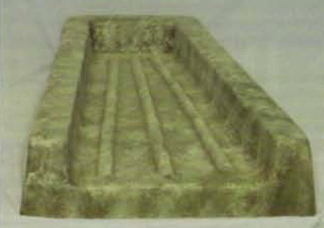 WEDGE SPLASH BLOCK Mold, Concrete Mold, Abs Plastic, Concrete, Splash Block, Cement Mold