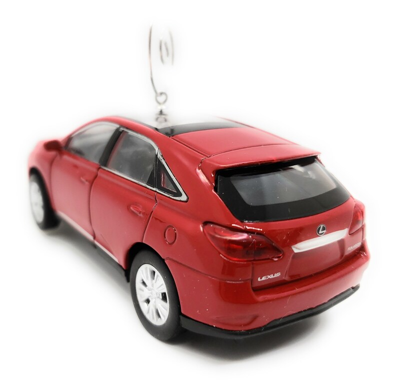 Lexus RX450H Large Custom Christmas Ornament 134 Diecast Red Etsy