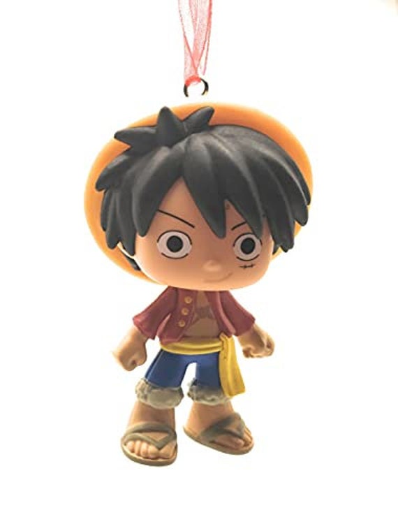 One Piece Monkey D. Luffy Anime Custom Christmas Ornament | Etsy