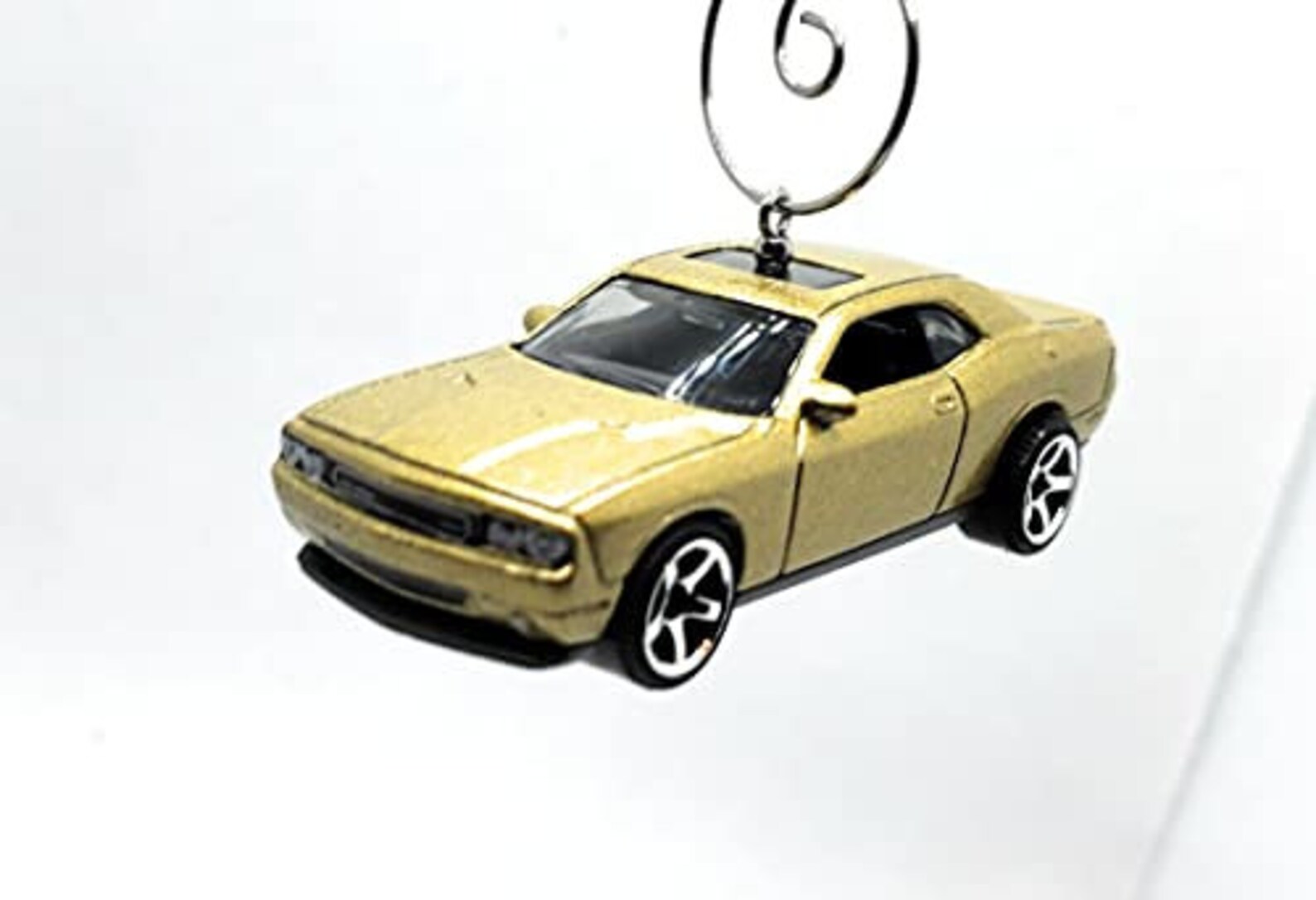 Christmas Ornament for Dodge Challenger Gold | Etsy