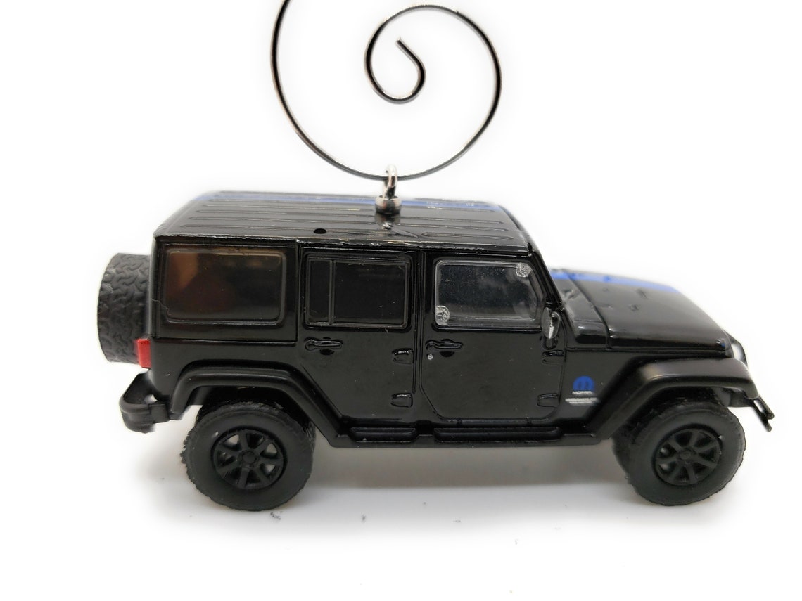 2012 Jeep Wrangler JK Custom Christmas Ornament 164 Diecast Etsy