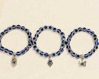 Femmes en Acier Inoxydable Bracelet Armkette Ancre thuya avec main de Fatima autiga ® Femmes en Acier Inoxydable Bracelet Armkette Ancre thuya avec main de Fatima autiga ®