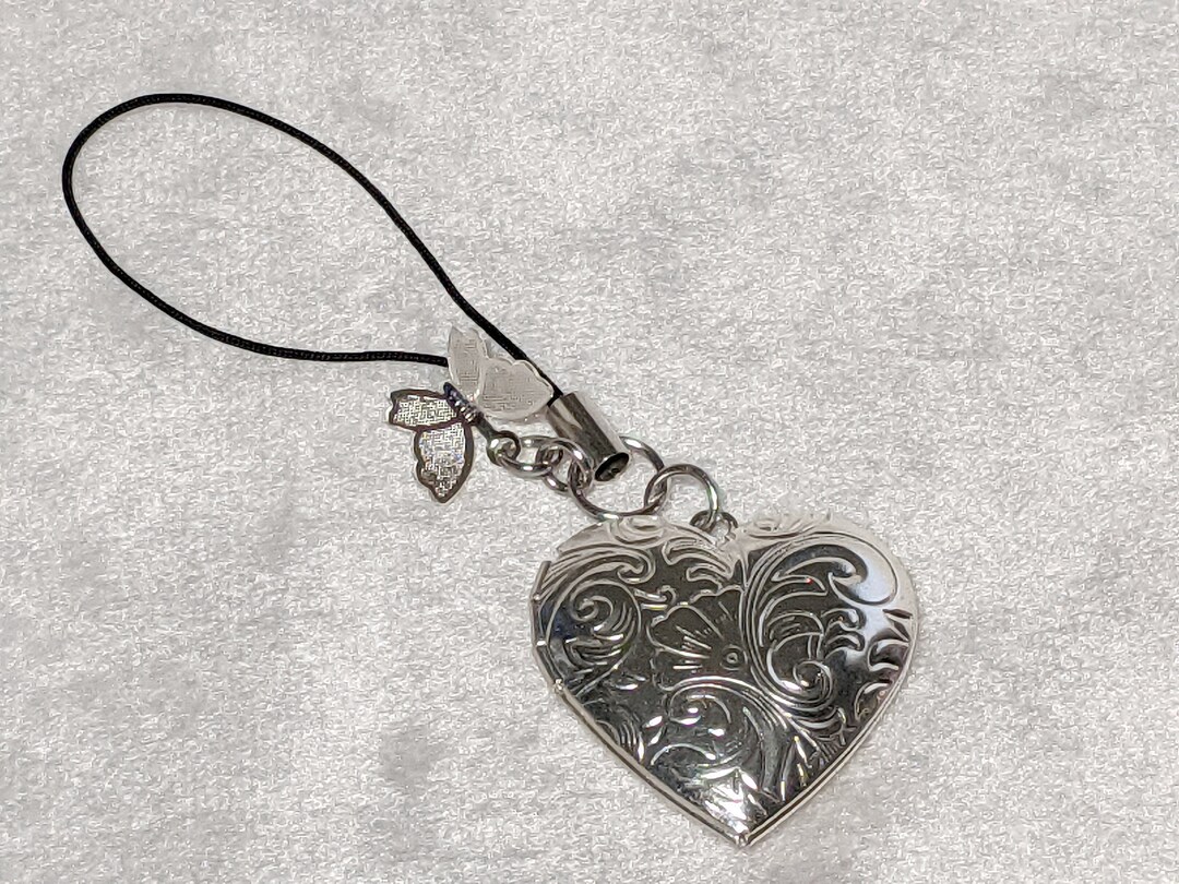 Cell Phone Charm Dust Plug Keychain Zipper Pull 3.5mm Audio Jack, Clip