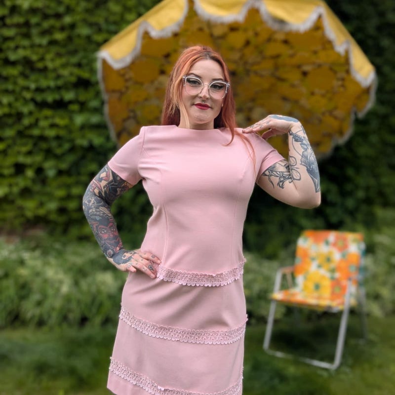 Plus Size Mod Dress - Etsy