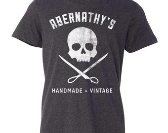 Abernathy's Skull & Scissors Youth T-Shirt