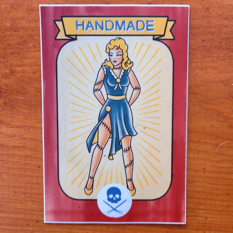 Sideshow Sticker Active Abernathy's Handmade Sideshow Sticker - Etsy