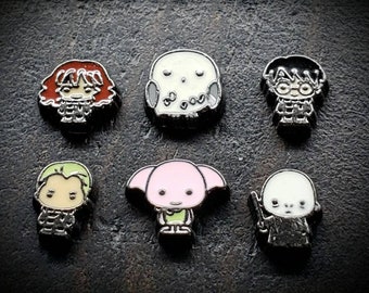 Movie Character Floating Charm for Floating Lockets-Popular Wizard Movie Charms1 Piece-Flatback-Movie Theme Charm Idea