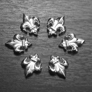 Fleur De Lis Floating Charm for Floating Lockets-French Lily-7mmx9mm-1 Piece-Gift Idea