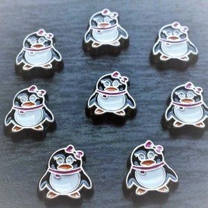 Penguin Floating Charm for Floating Lockets-1 Piece-Gift Idea image 1
