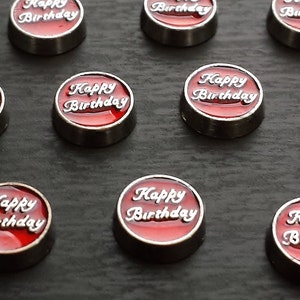 Birthday Floating Charm for Floating Lockets-1 Piece-Gift Idea