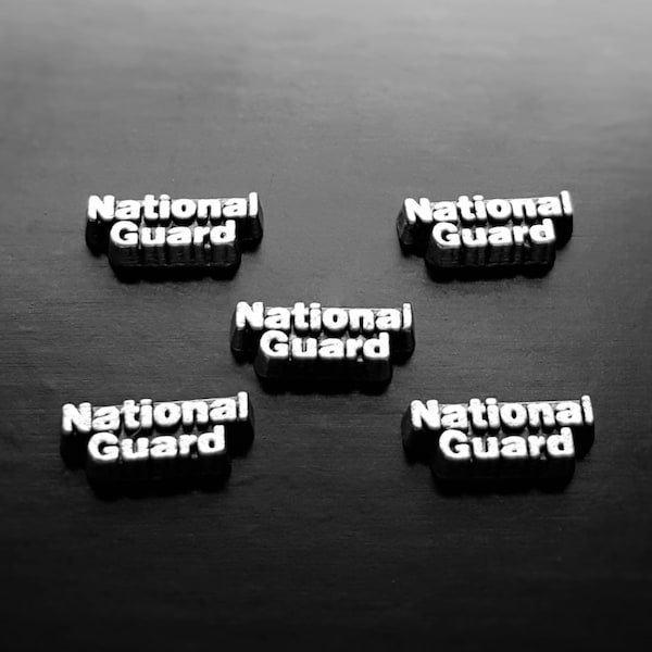 National Guard Floating Charm for Floating Lockets-1 Piece-3mmx9mm-Gift Idea