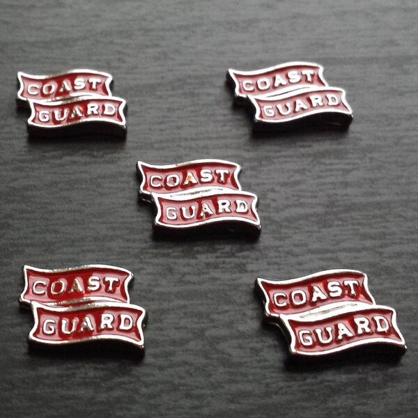 Coast Guard Floating Charms for Floating Lockets-1 Piece-Gift Idea