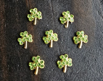 Shamrock Floating Charm for Floating Lockets1 Piece-10mmx8mm-Gift Idea