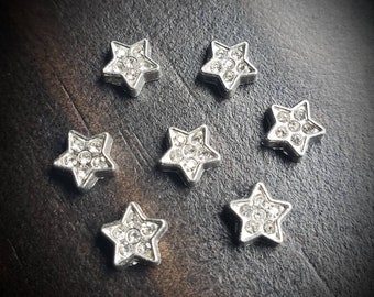 Star Floating Charm for Floating Lockets-1 Piece-6mm-Gift Idea for Women