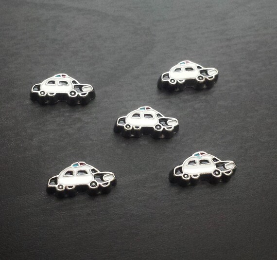 Police Car Floating Charm for Floating Lockets-1 Piece-Gift | Etsy