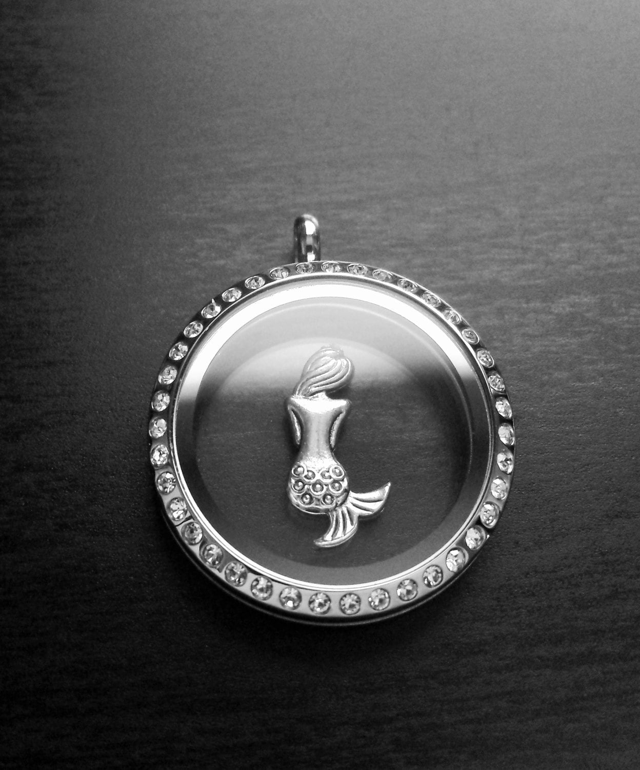 Mermaid Floating Charm for Floating Lockets1 Piecesilver or Etsy