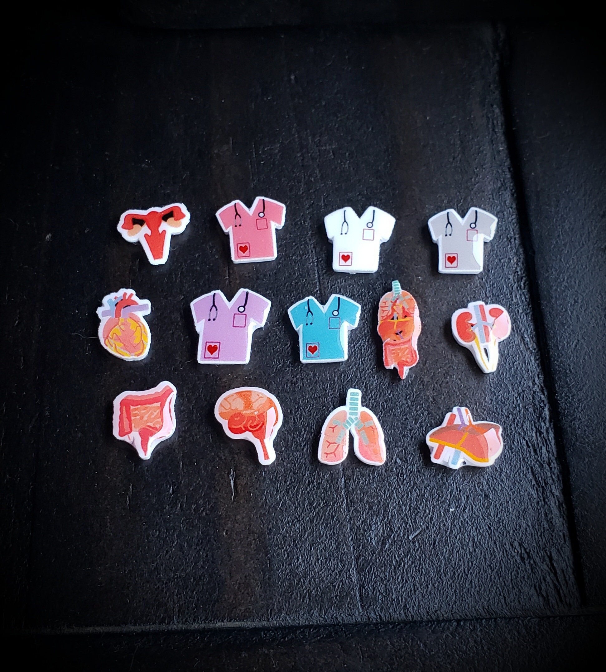 Doctor Locket Medical Floating Charm: Scrubs, Organs, Doctor Locket Charms - Etsy